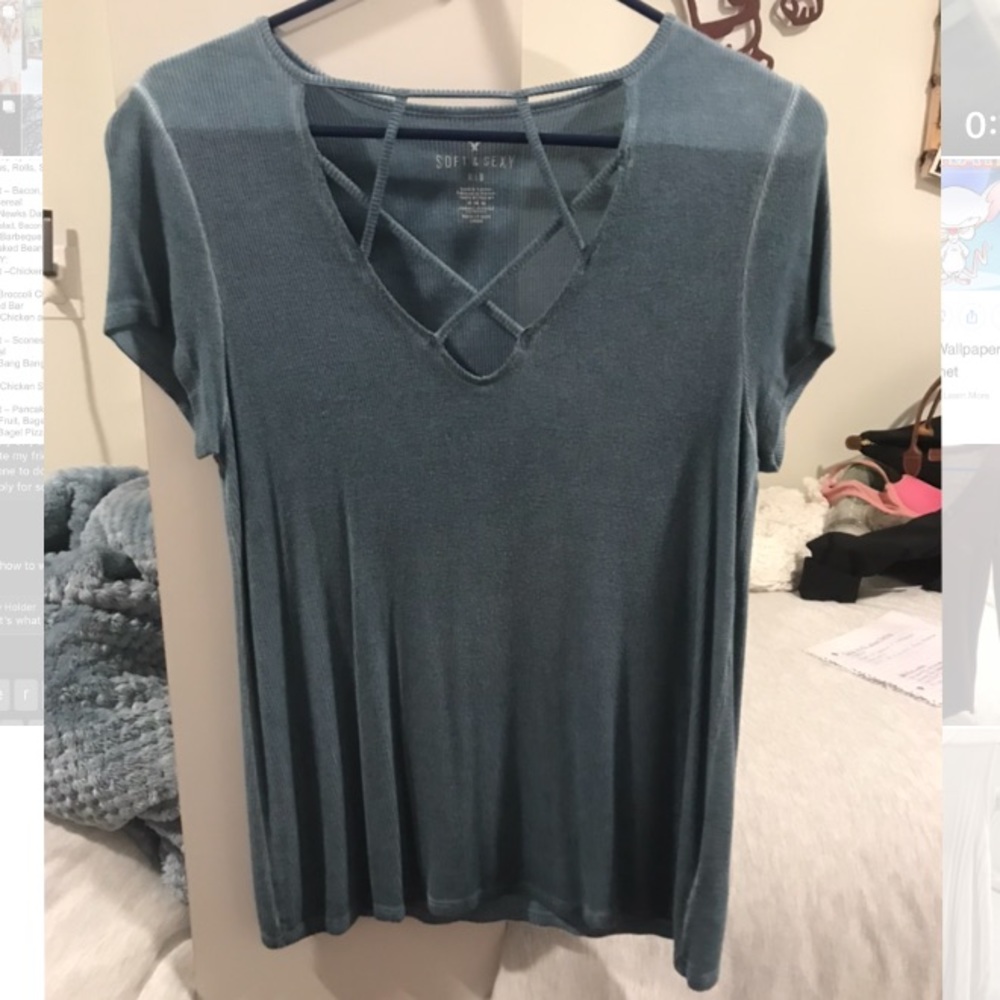 American Eagle Soft&Sexy ribbed top